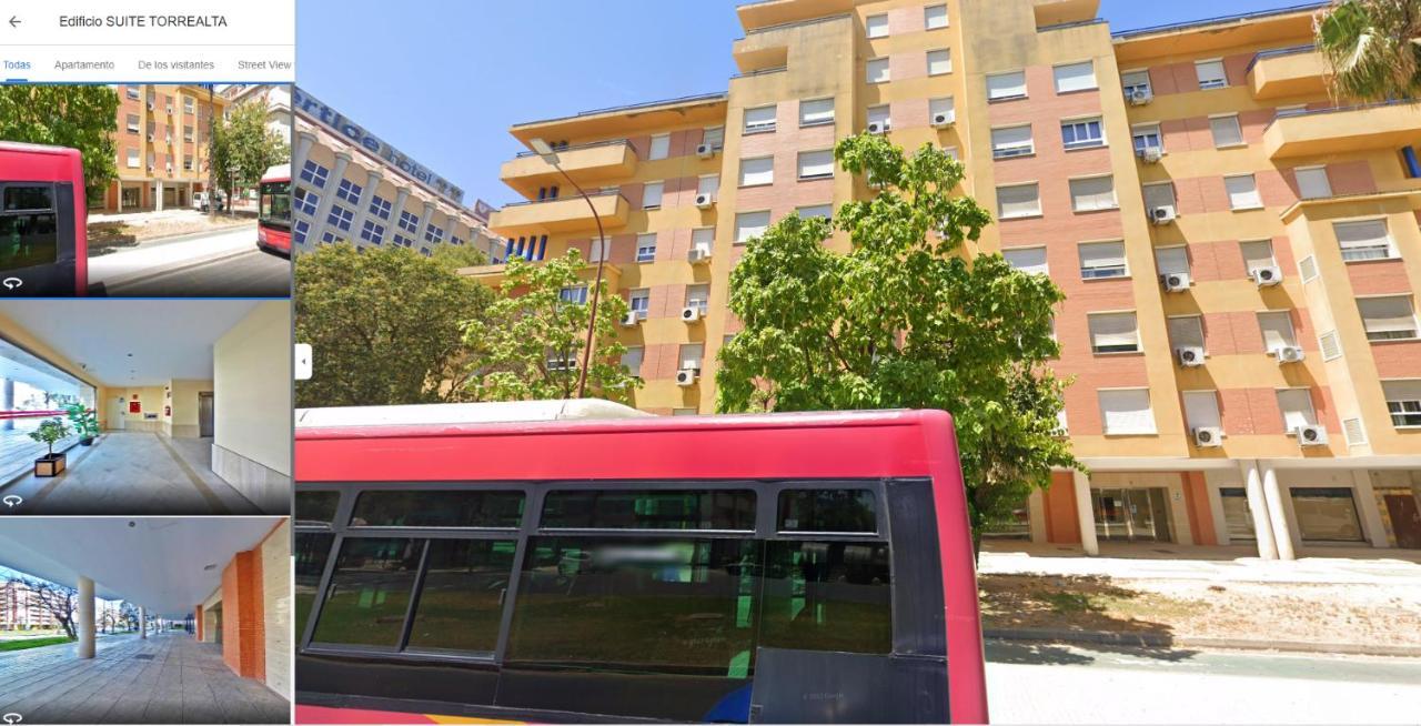 Apartamento Suite Torre Alta Parking Gratis Sevilla Kültér fotó